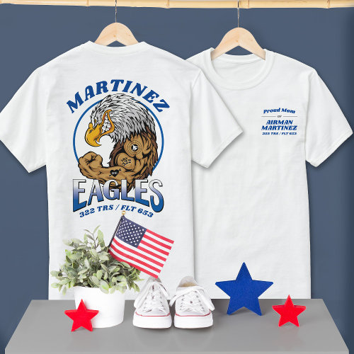 322 Eagles Air Force BMT Graduation LIGHT Color T-Shirt