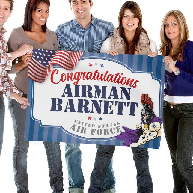 324 TRS Knights Air Force BMT Graduation Banner House Flag (US Air Force basic military training BMT graduation banner flag 324 Knights Congratulations Airman)