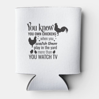 325 Farmer son country gift funny music chicken Can Cooler