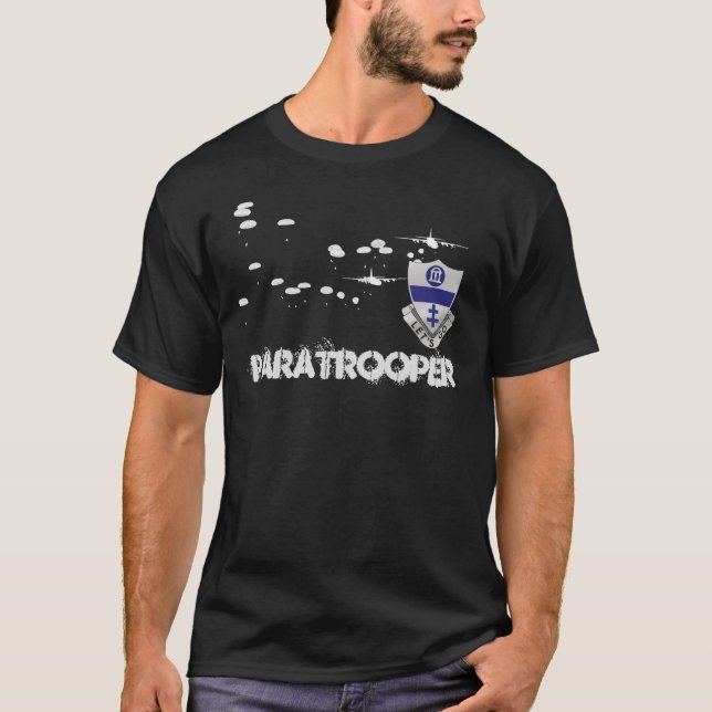 325th Infantry Brigade Paratrooper T Shirt (Front)
