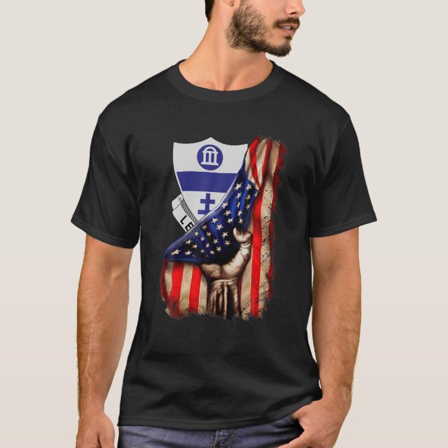325Th Parachute Airborne Infantry Regiment America T-Shirt (Front)