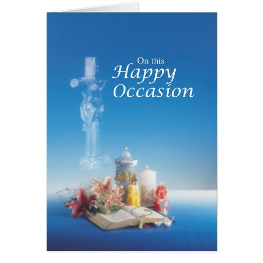 3260 Happy Occasion Blue Cards (Front)