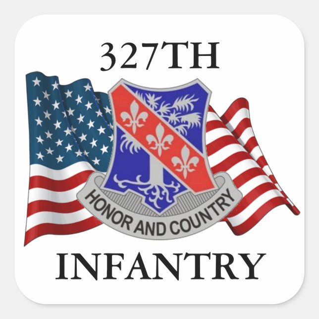 327TH INFANTRY STICKERS (Front)