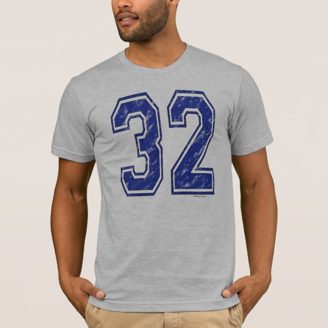 32 Custom Jersey T-Shirt (Front)