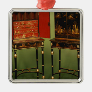 32:Two Chinoiserie cabinets, c.1770 Metal Ornament