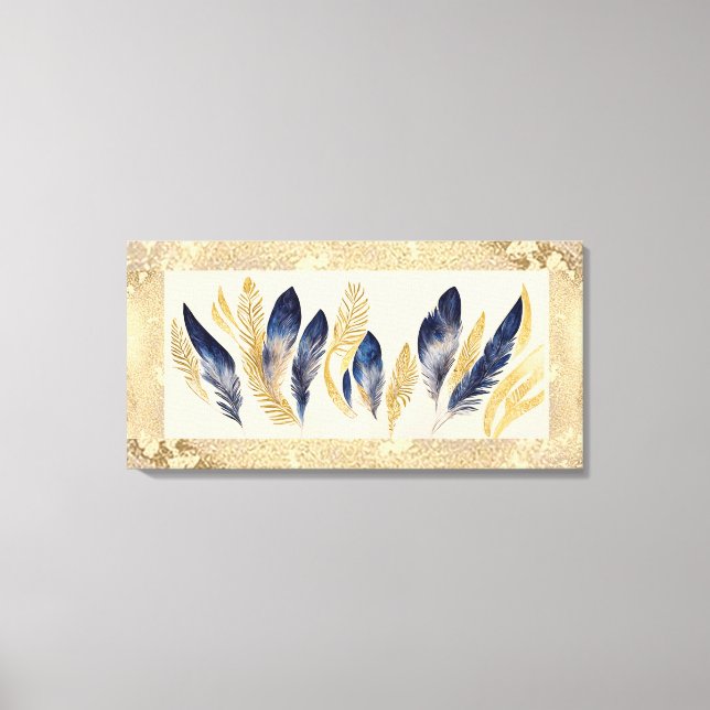 32” X 16” Birds of a Feather Canvas Print (Front)