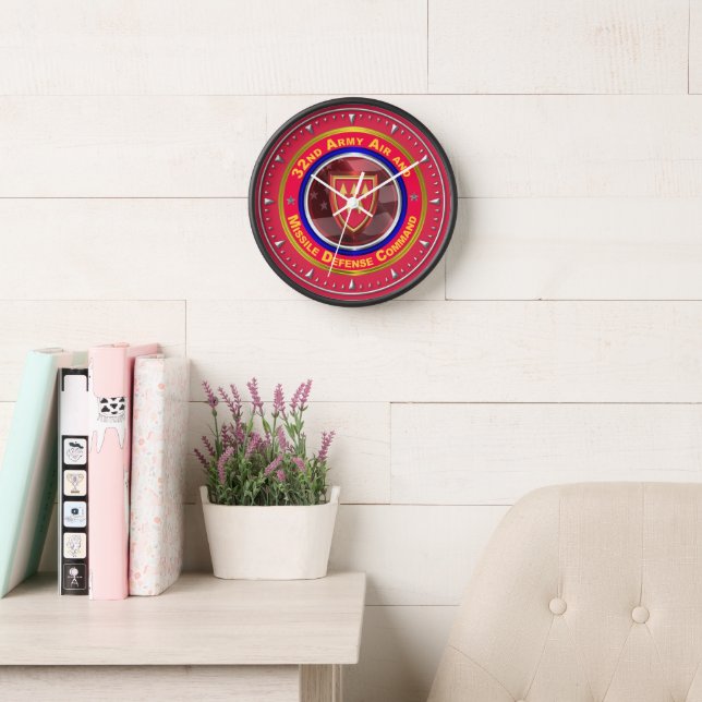 32D Army Air and Missile Defense Command  Clock (Reading Room)