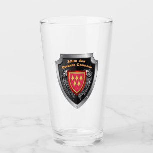 32nd Air Defense Command Customized Shield Glass