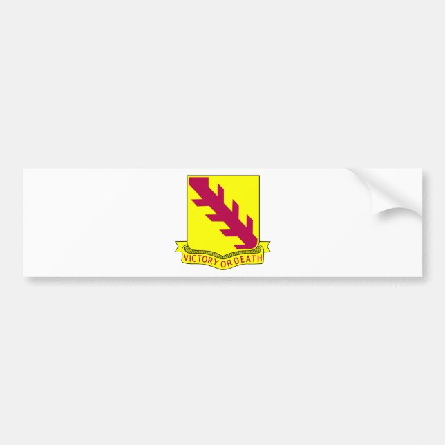 32nd Armor Bumper Sticker (Front)