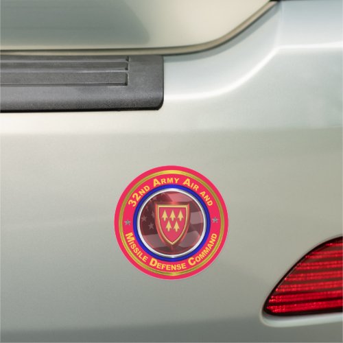 32nd Army Air and Missile Defense Command Car Magnet