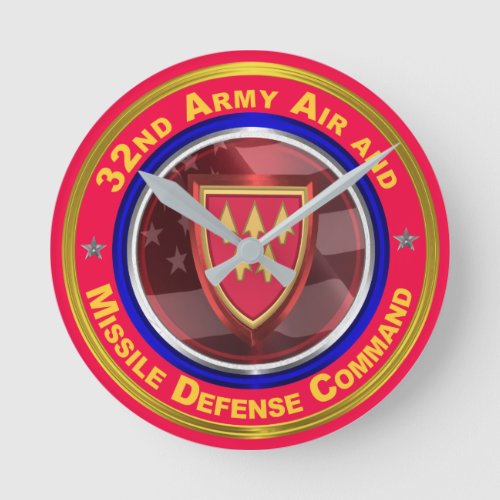 32nd Army Air and Missile Defense Command Round Clock