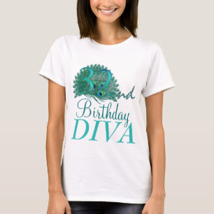 32nd Birthday Diva Shirts
