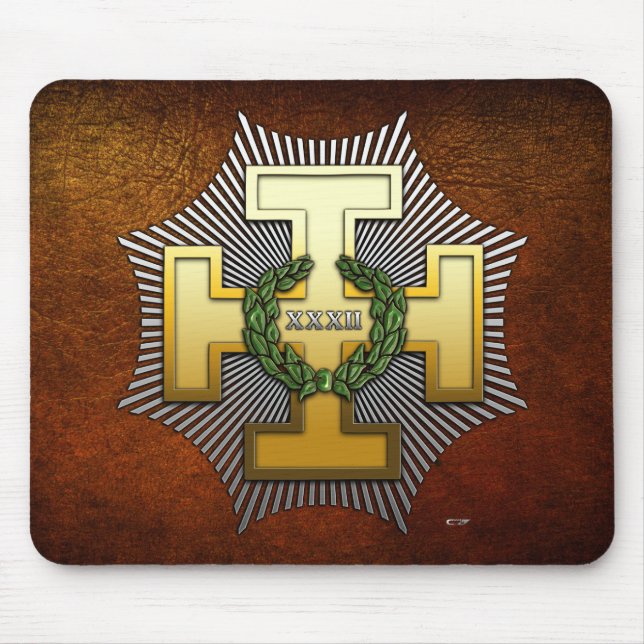 32nd Degree: Master of the Royal Secret Mouse Pad (Front)