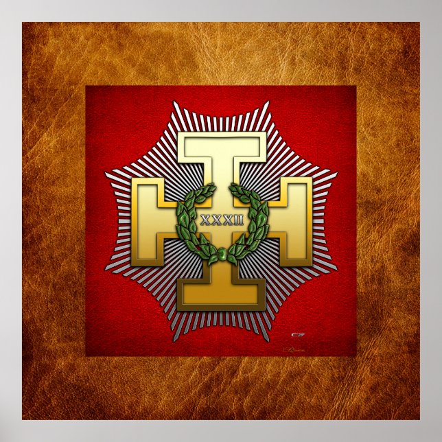 32nd Degree: Master of the Royal Secret Poster (Front)