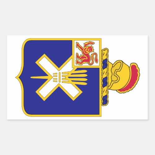 32nd Infantry Regiment Rectangular Sticker