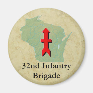 32nd Infantry Wisconsin Military Magnet