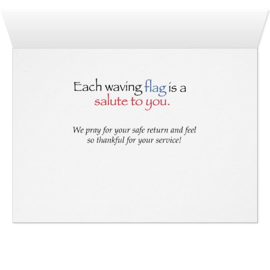 3304 Brave Soldiers Flags (Inside Horizontal (Bottom))