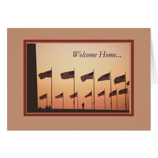 3305 Welcome Home Soldier (Front Horizontal)