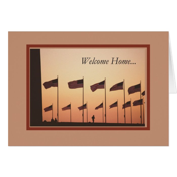 Cards, Note Cards and Welcome Home Soldier Greeting Card Templates on ...