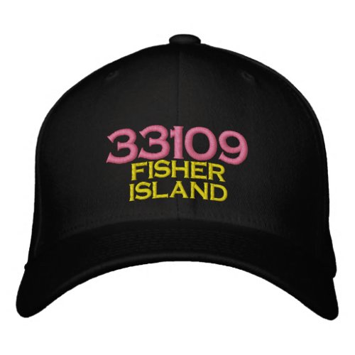 33109 FISHER ISLAND MIAMI BEACH FLORIDA HAT