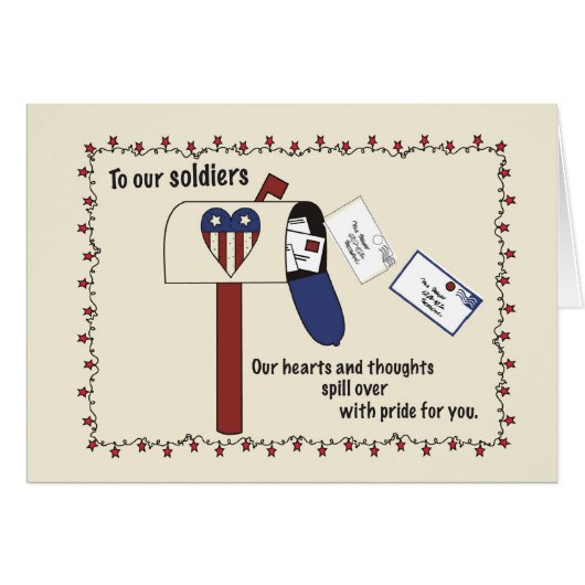 3310 Mailbox Support Troops Cards (Front Horizontal)