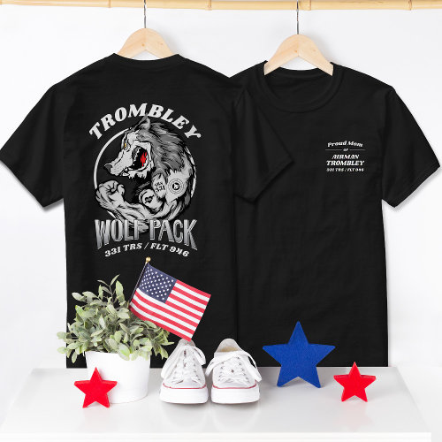 331 Wolf Pack Air Force Basic Training Graduation T-Shirt