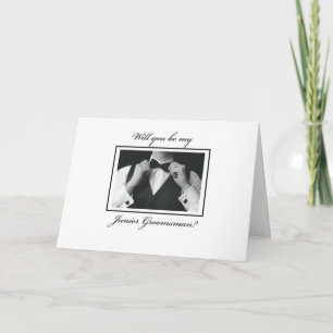 3330 Will You Be Junior Groomsman? Invitation