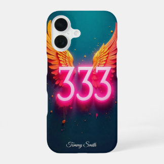 333 Angel Number Manifestation – Positive Energy iPhone 16 Case