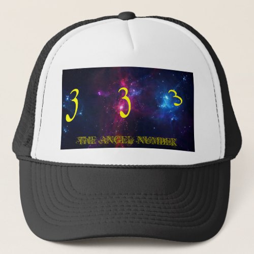 333 _ THE ANGEL NUMBER Nebulas Trucker Hat