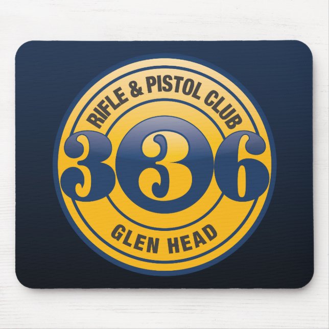 336 Color Logo Mouse Pad (Front)