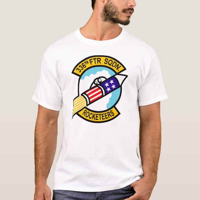 336th Fighter SQ T-Shirt (Front)