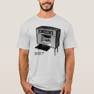 337 Studios 33.7 FM Radio T-Shirt