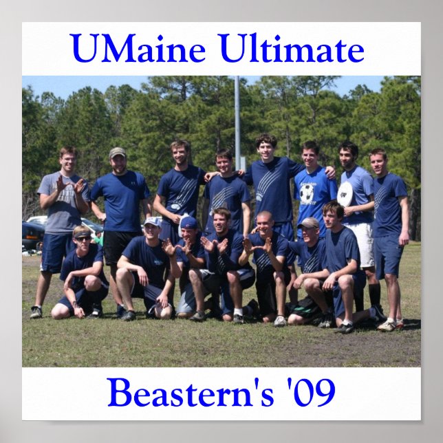 3383710838_e345dd635e_o, UMaine Ultimate, Beast... Poster (Front)