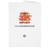 33 1/3 watercolour waves (Back)