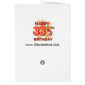 33 and 1/3 everyone is irish (Back)