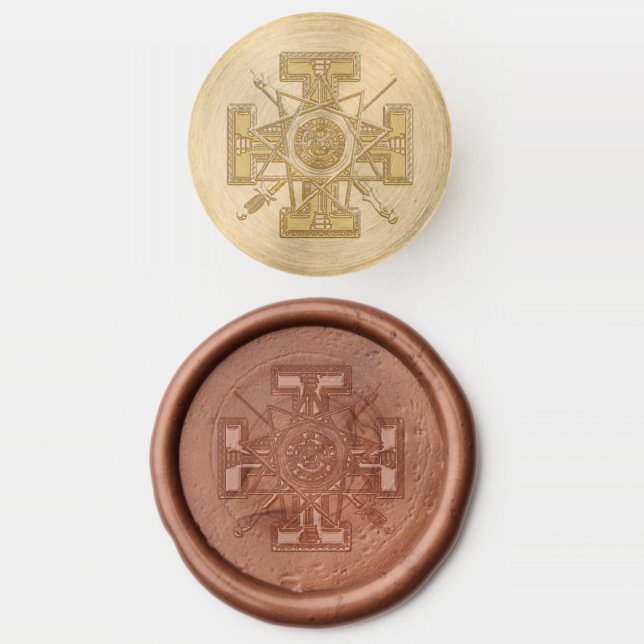 33 Degree Mason Wax Seal Stamp (Stamped)