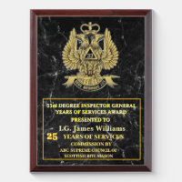 33 Degree Mason Year Of Services