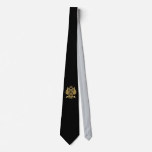 33 DEGREE MASONS CUSTOM TIE (BLACK)