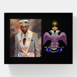 33 Degree Photo Paperweight