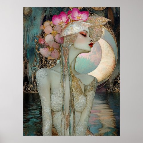 *~* 33 FD2 Nouveau Fantasy Ethereal Dreamlike Poster