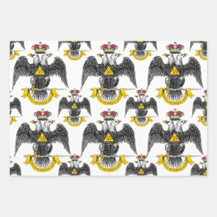 33° Northern Scottish Rite Wrapping Paper Sheets