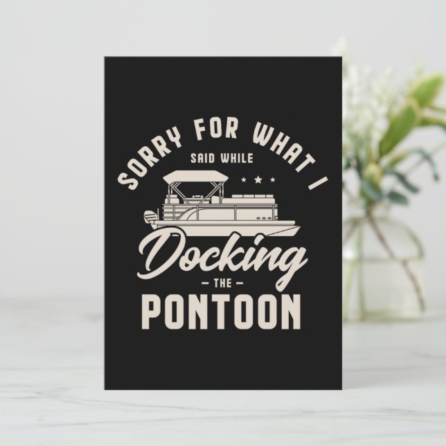33.Pontoon boat Gifts for a Boat Fan Save The Date