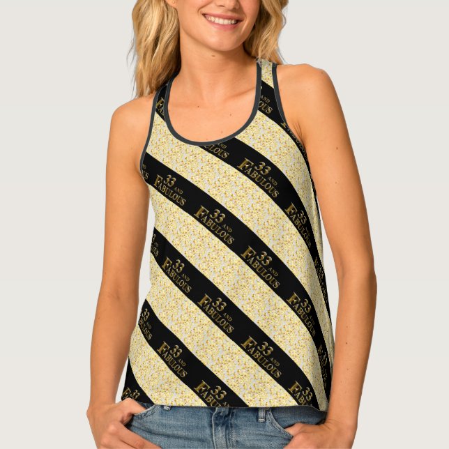 33rd  Birthday  Tank Top (Front)