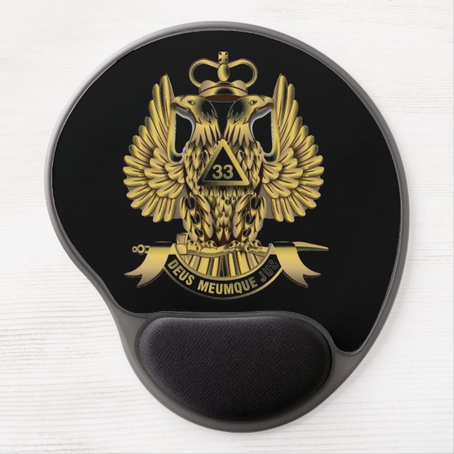 33rd Degree Mason Gel Mouse Pad (Front)