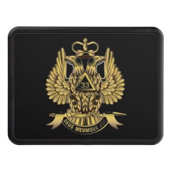 33rd Degree Mason Hitch Cover by ALMOUNT at Zazzle