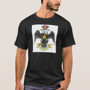 33rd Degree Scottish Rite Black Eagle T-Shirt