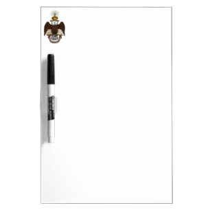 33rd Degree Scottish Rite Brown Eagle Dry-Erase Board