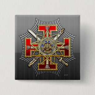 33rd Degree: Sovereign Grand Inspector General Pinback Button