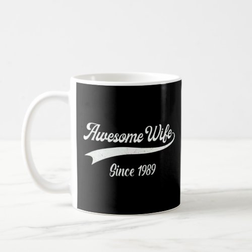 33rd Wedding Aniversary  For Her Awesome Wife Sinc Coffee Mug