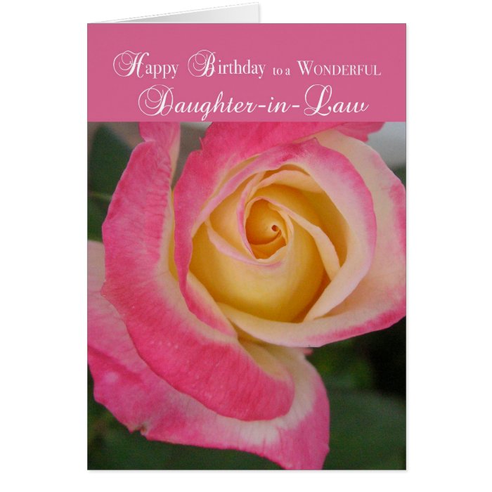 3413 Daughter in Law Birthday, Religious Greeting Card